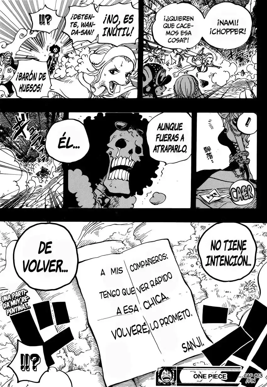 One Piece Capítulo 813 - Página 18 en español