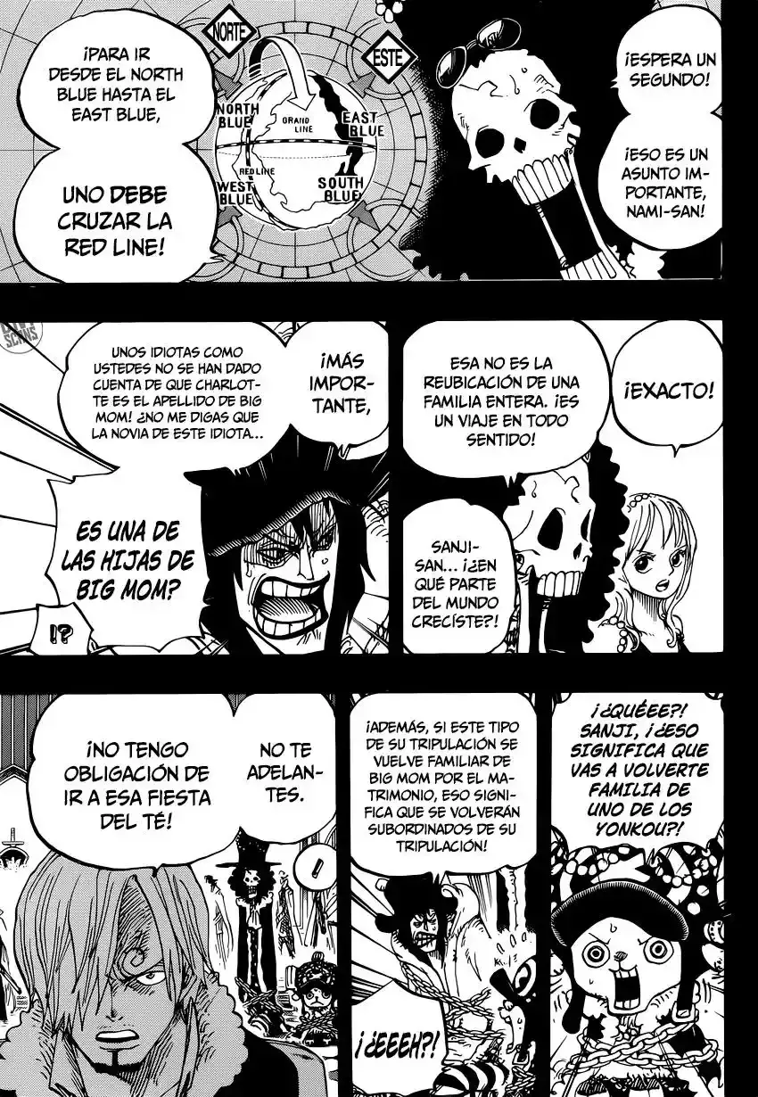 One Piece Capítulo 813 - Página 6 en español