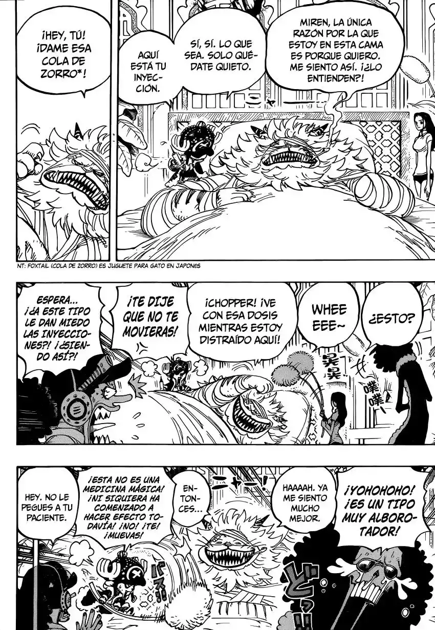 One Piece Capítulo 814 - Página 16 en español
