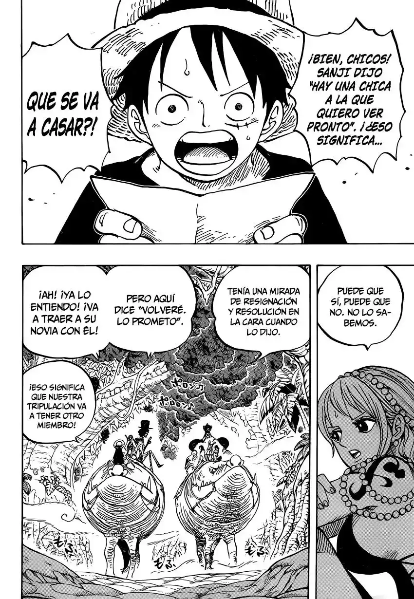 One Piece Capítulo 814 - Página 5 en español