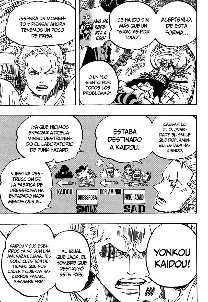 One Piece Capítulo 814 - Página 8 en español