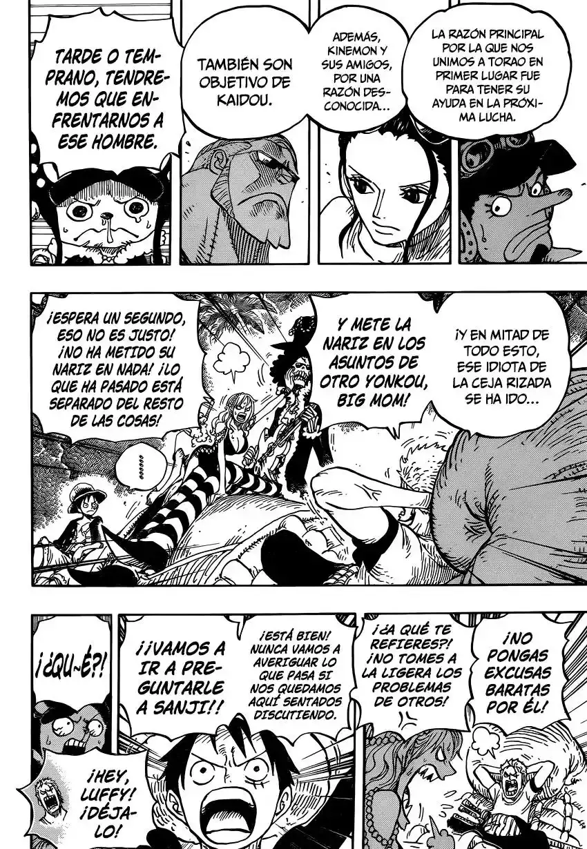 One Piece Capítulo 814 - Página 9 en español