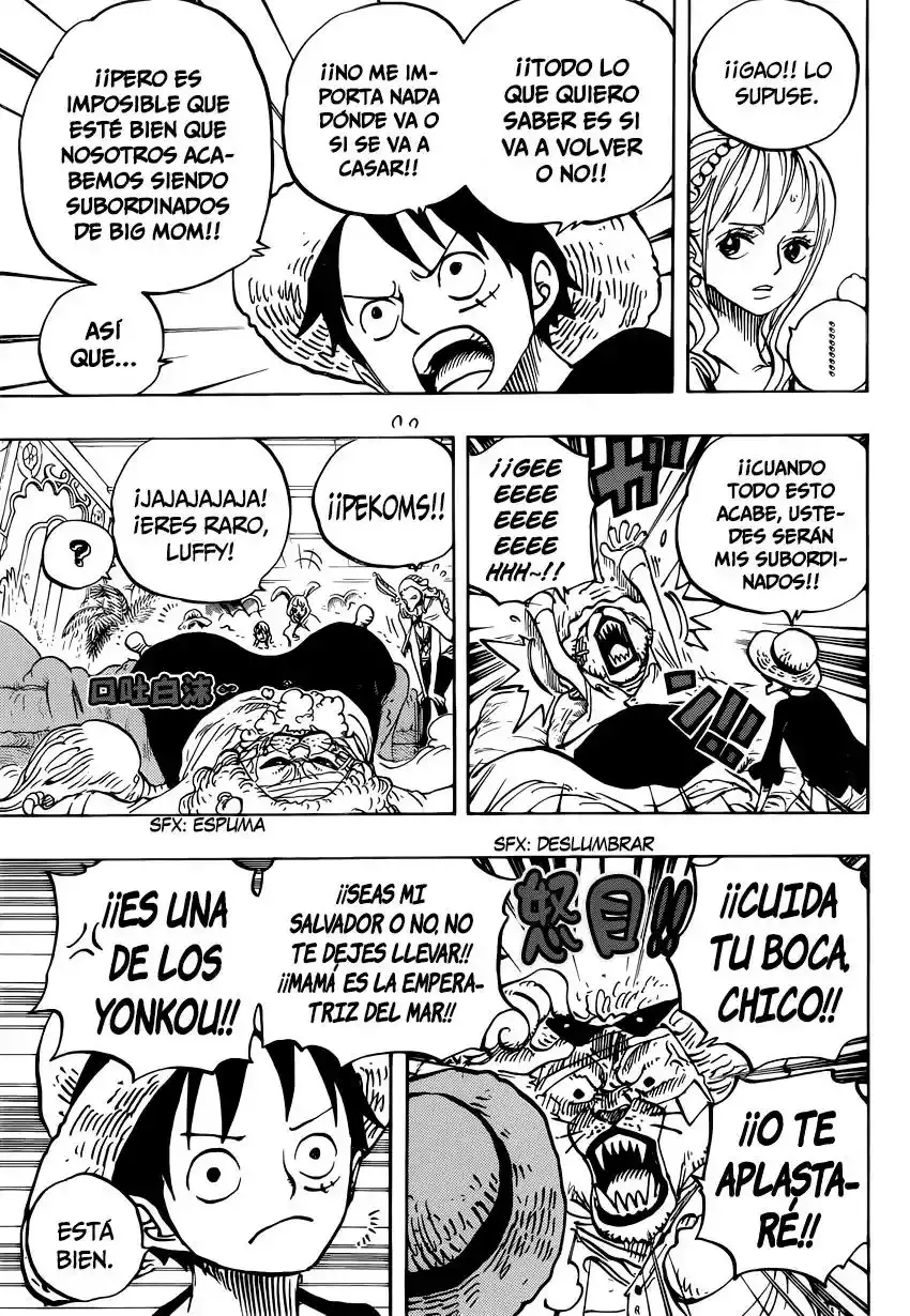 One Piece Capítulo 815 - Página 4 en español