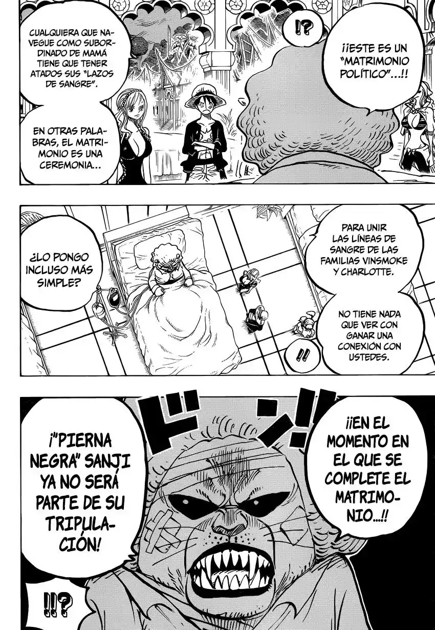 One Piece Capítulo 815 - Página 7 en español