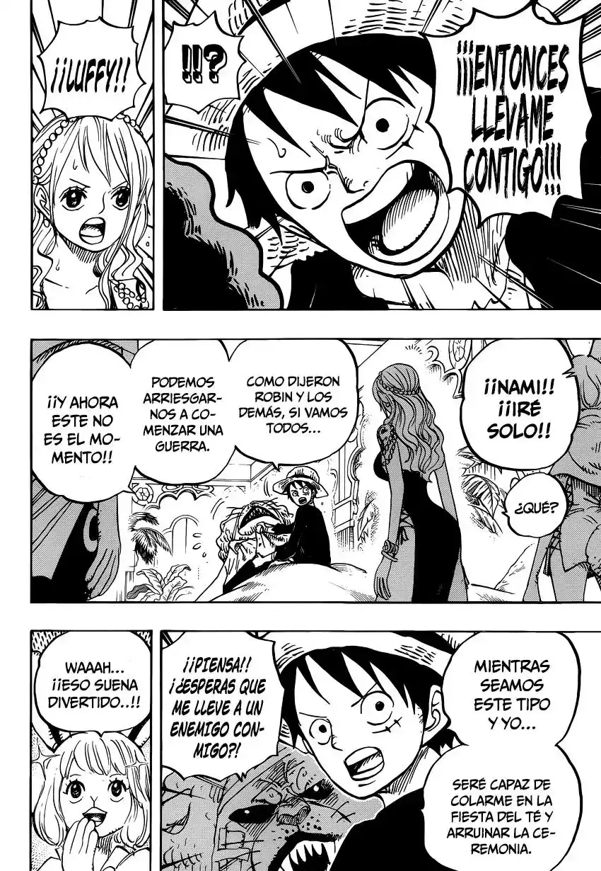 One Piece Capítulo 815 - Página 9 en español