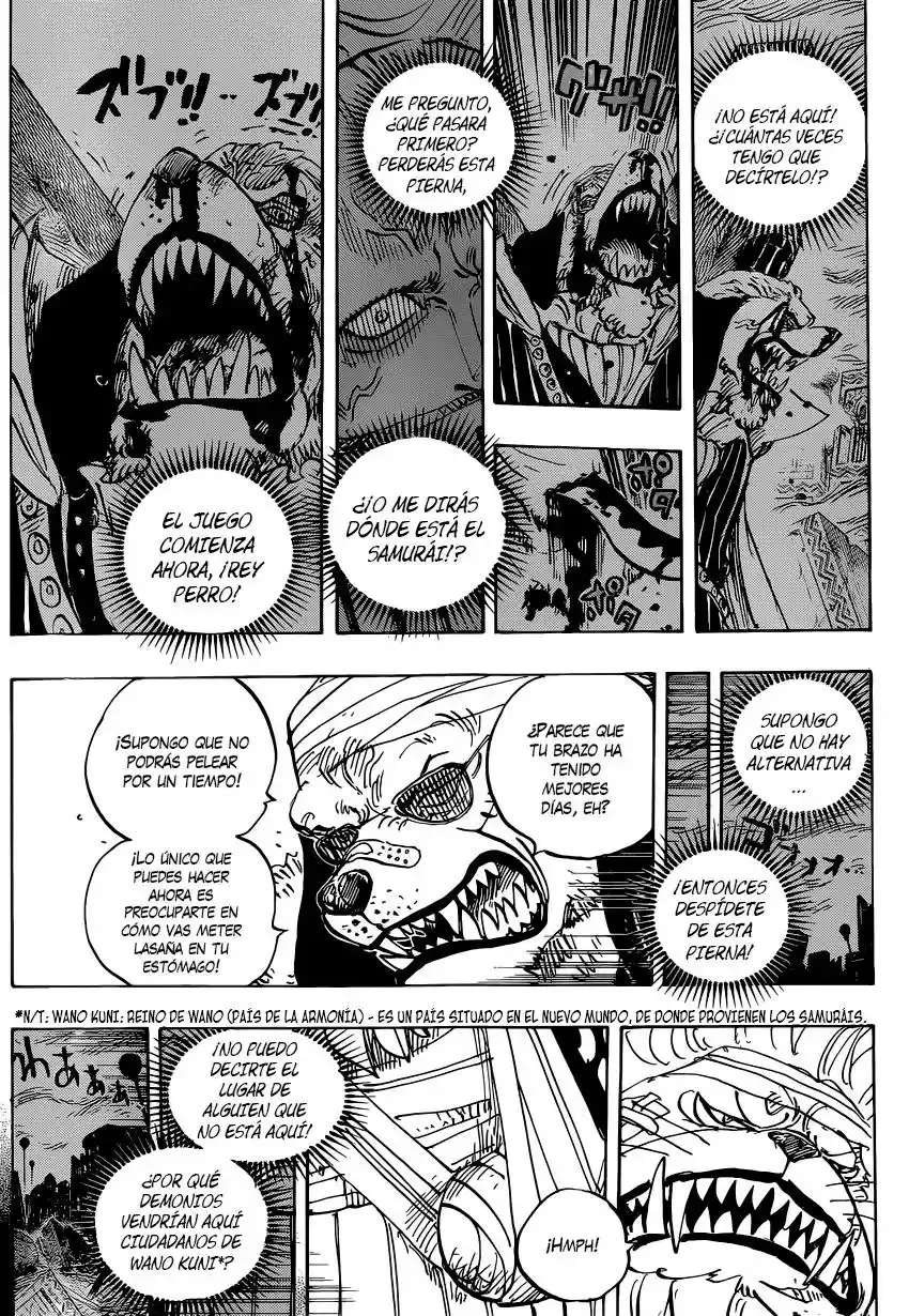 One Piece Capítulo 816 - Página 10 en español