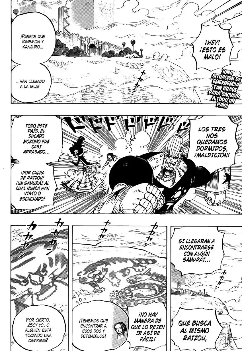 One Piece Capítulo 816 - Página 3 en español