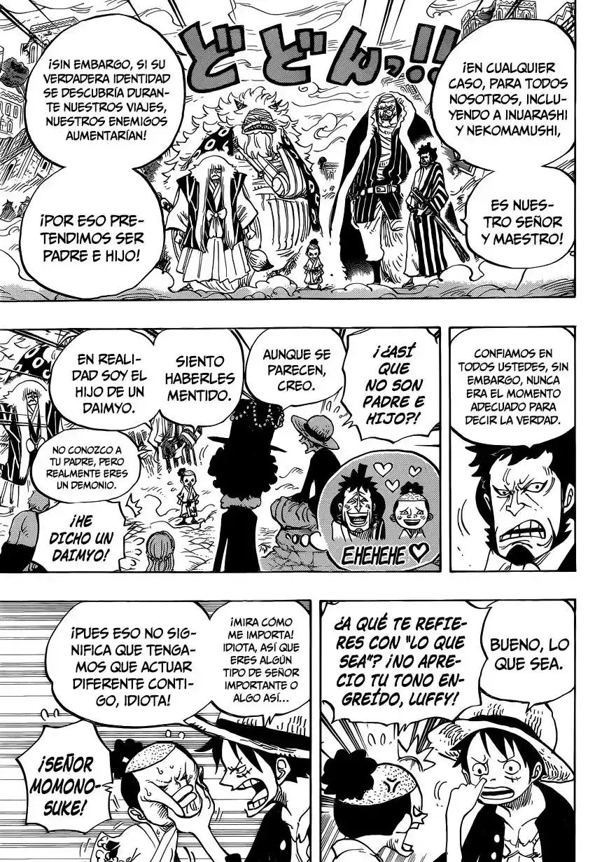 One Piece Capítulo 817 - Página 10 en español