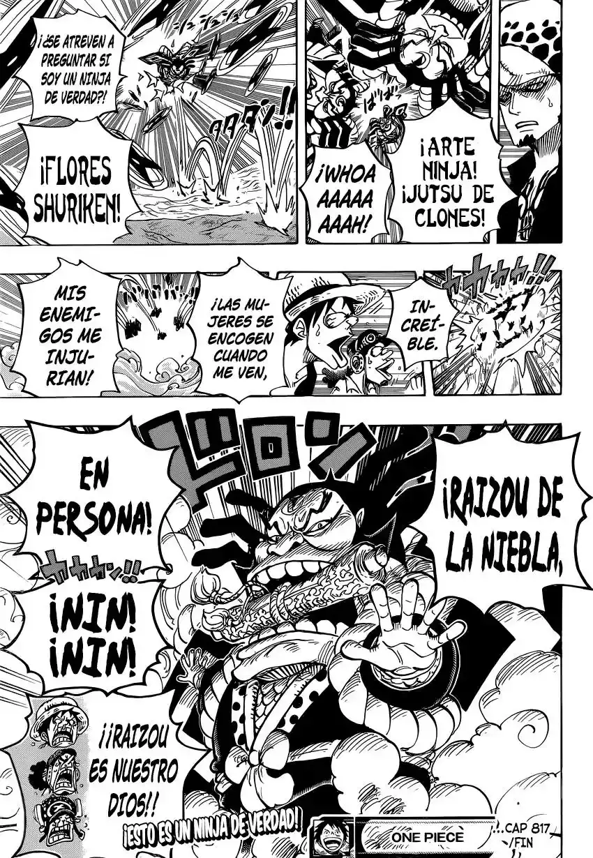 One Piece Capítulo 817 - Página 20 en español
