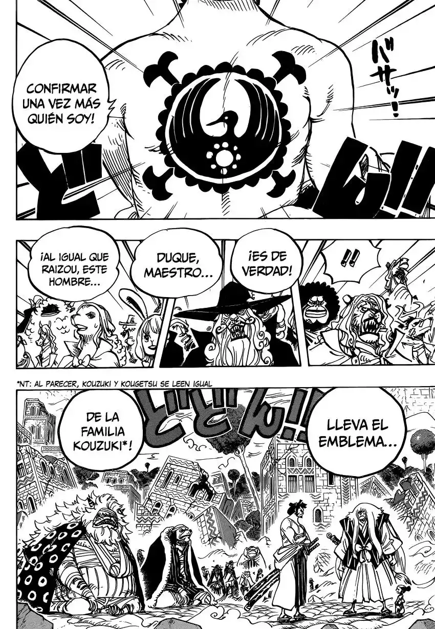 One Piece Capítulo 817 - Página 5 en español
