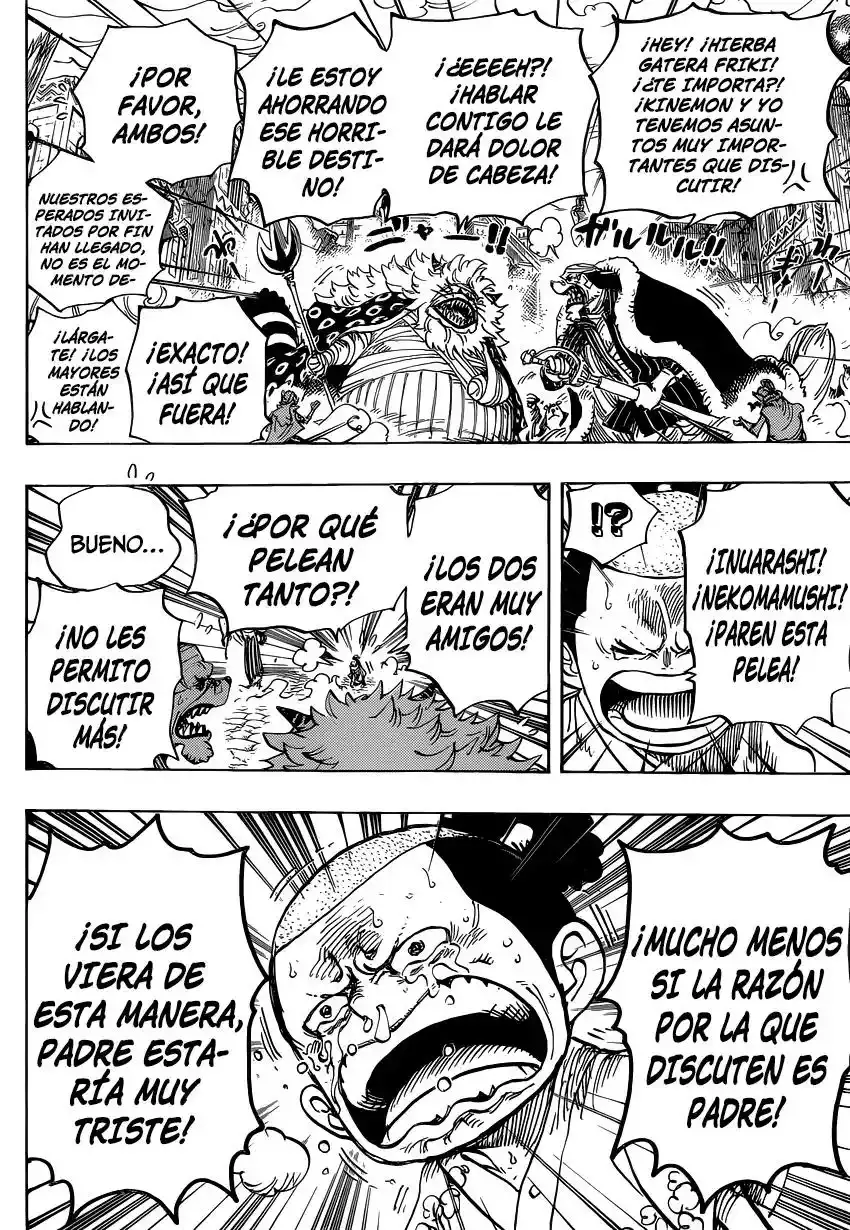 One Piece Capítulo 817 - Página 7 en español