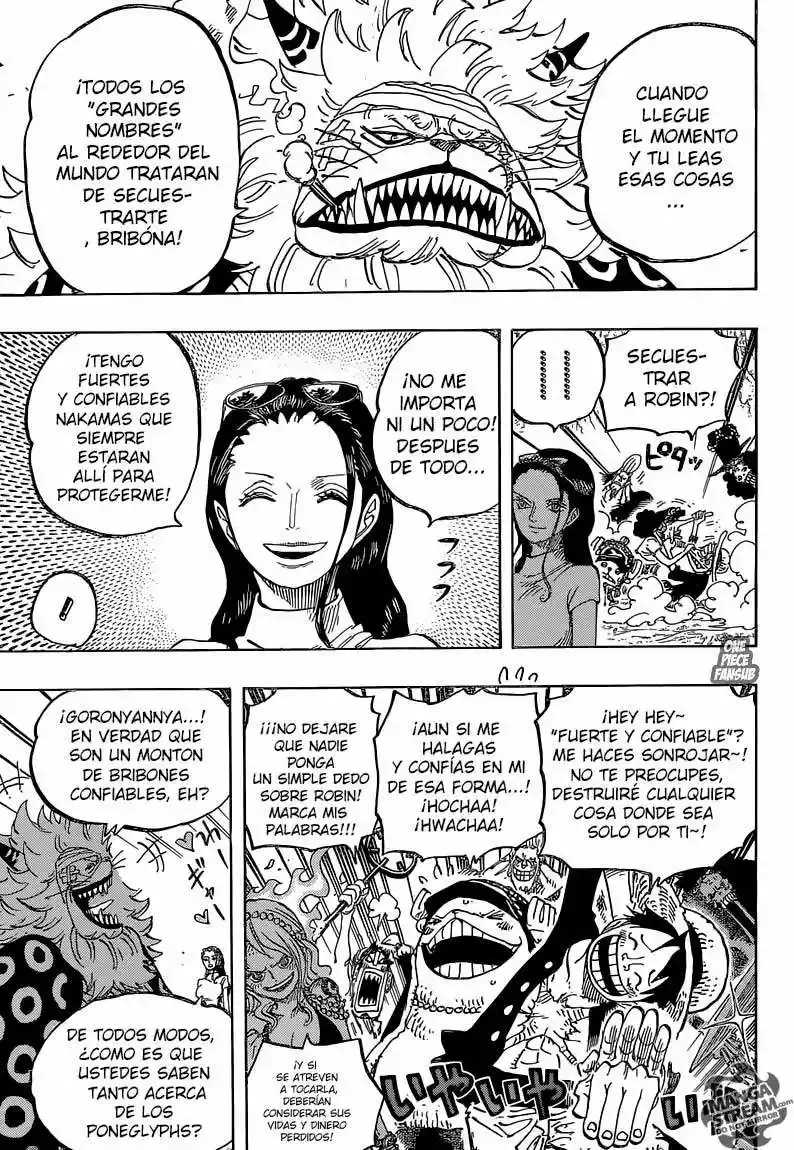 One Piece Capítulo 818 - Página 10 en español