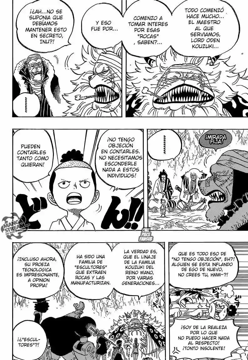 One Piece Capítulo 818 - Página 11 en español