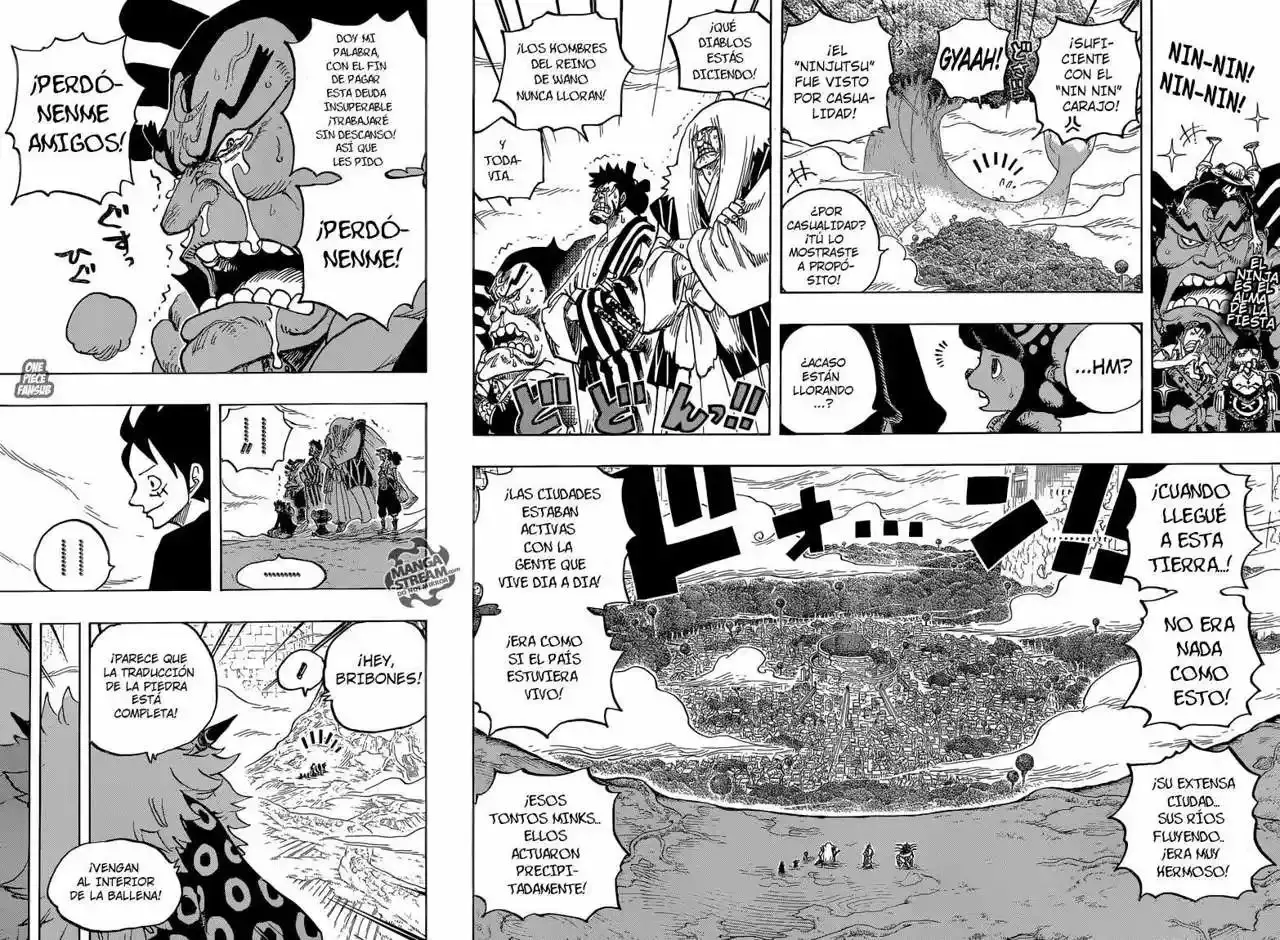 One Piece Capítulo 818 - Página 3 en español