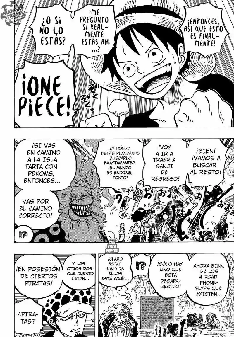 One Piece Capítulo 818 - Página 7 en español