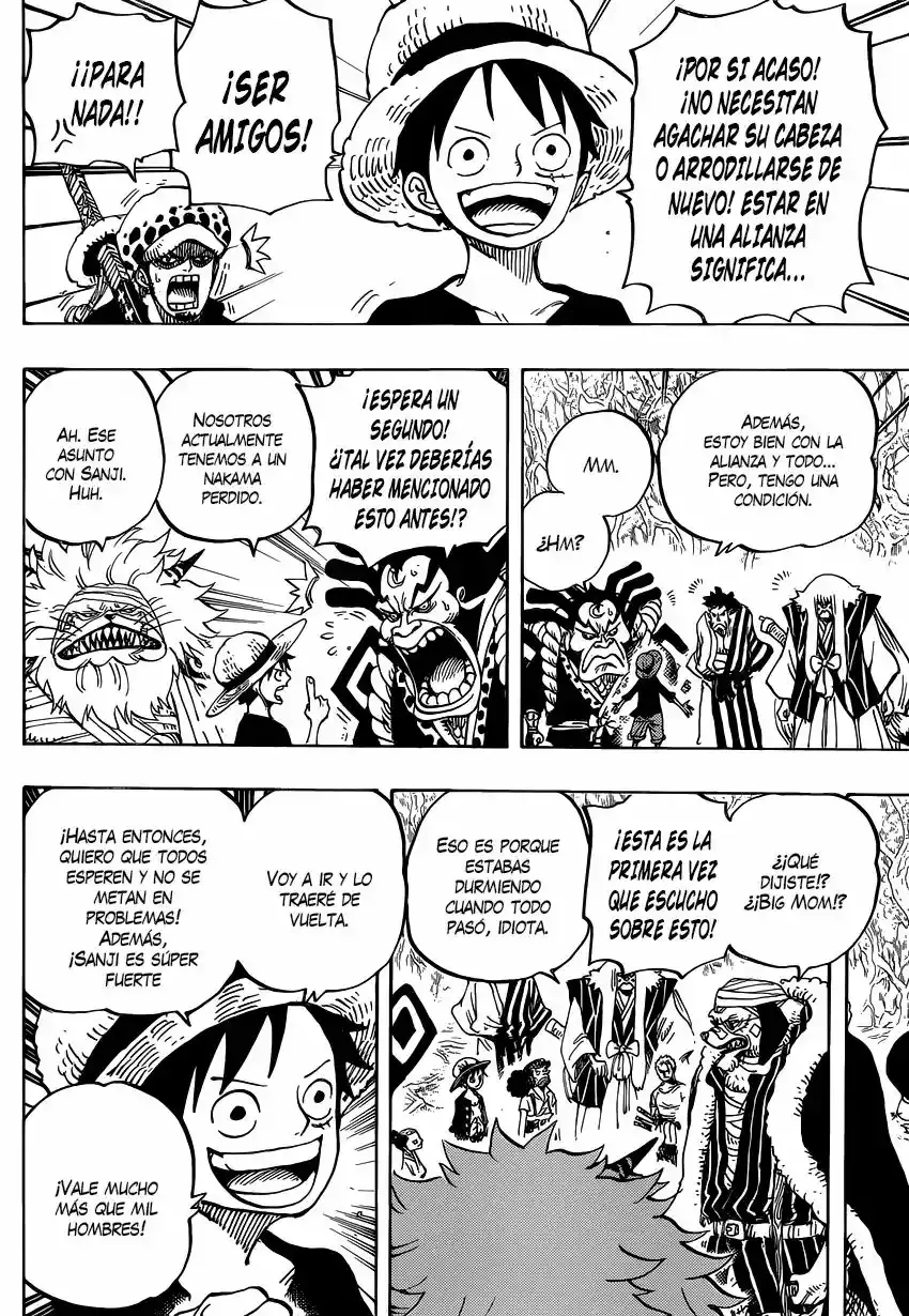 One Piece Capítulo 819 - Página 15 en español