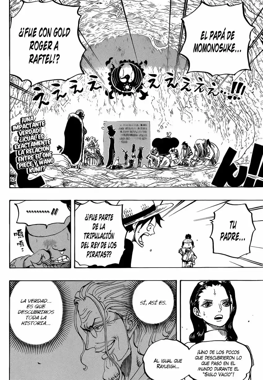 One Piece Capítulo 819 - Página 3 en español
