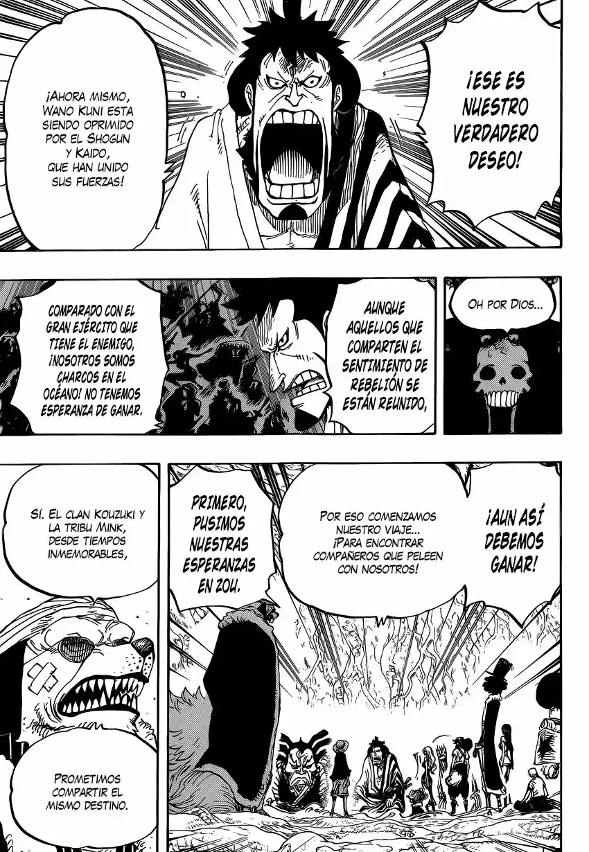One Piece Capítulo 819 - Página 6 en español