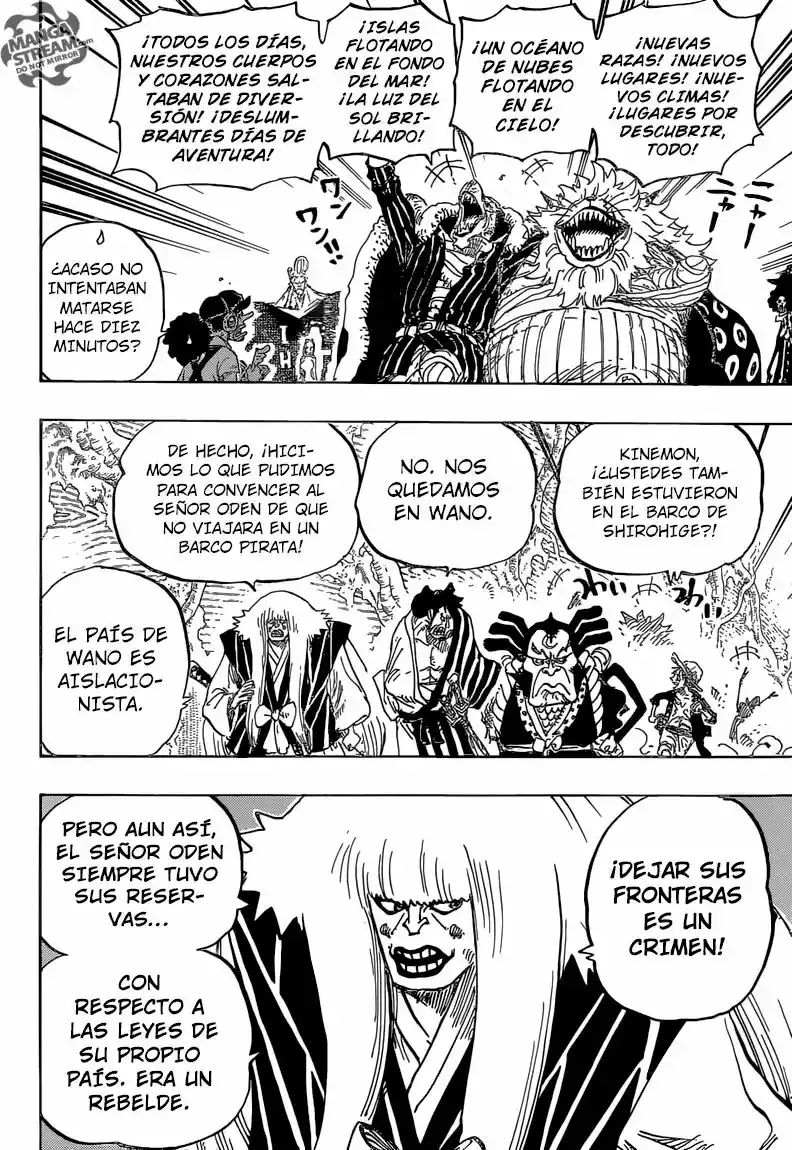 One Piece Capítulo 820 - Página 5 en español