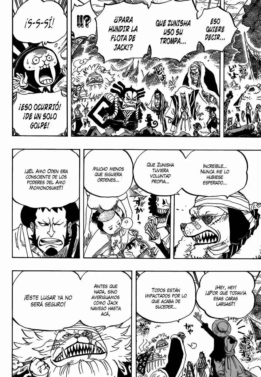 One Piece Capítulo 821 - Página 20 en español
