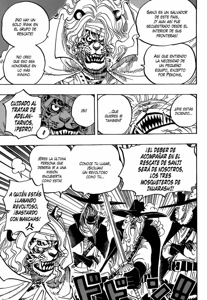 One Piece Capítulo 822 - Página 10 en español
