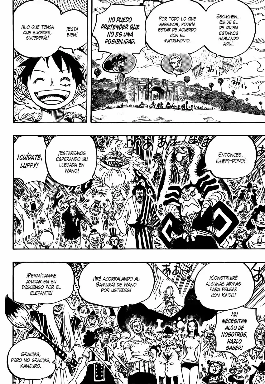 One Piece Capítulo 822 - Página 15 en español