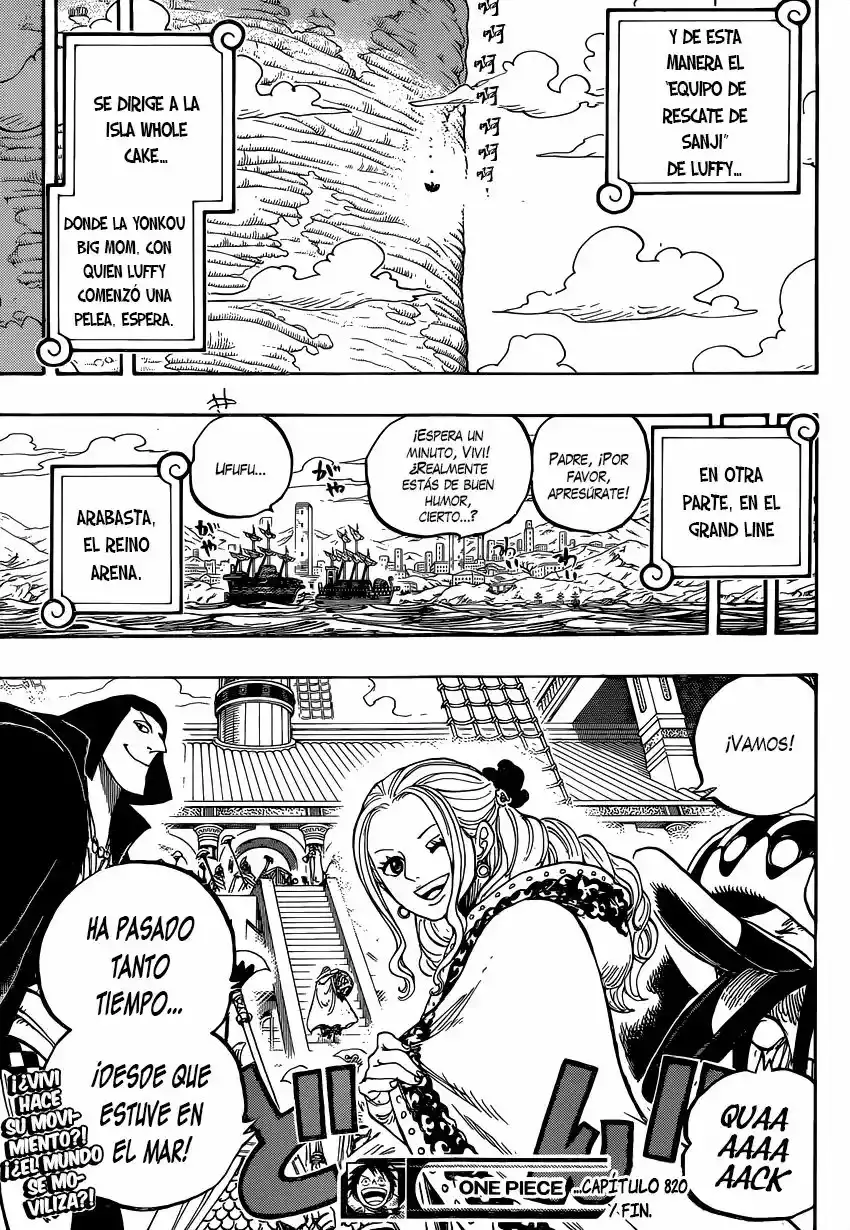 One Piece Capítulo 822 - Página 18 en español
