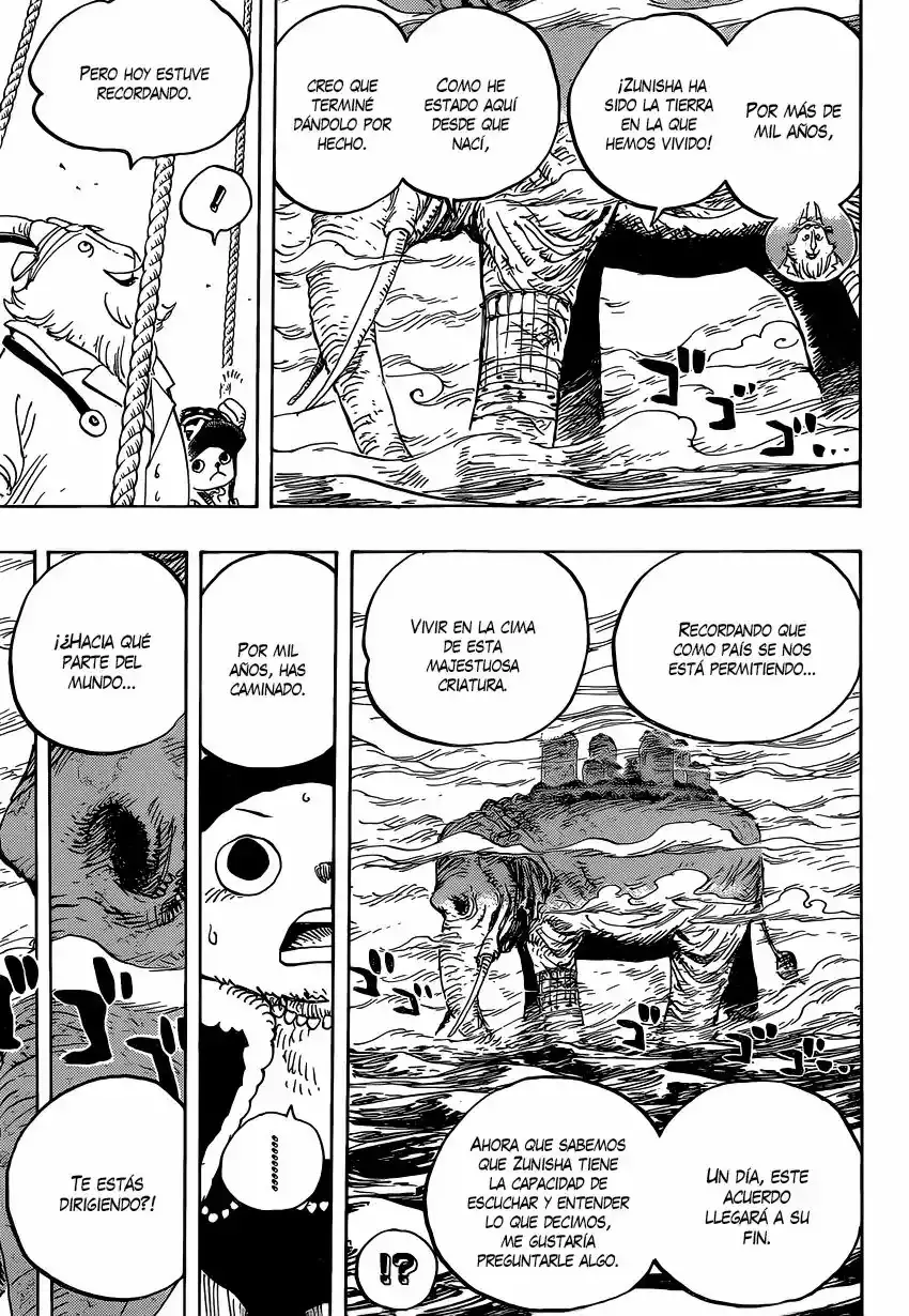 One Piece Capítulo 822 - Página 4 en español
