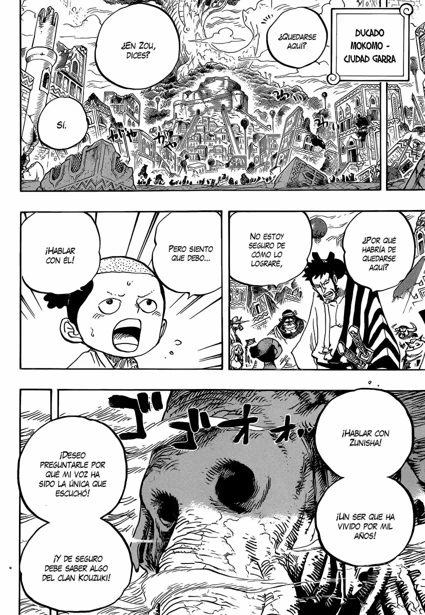 One Piece Capítulo 822 - Página 5 en español