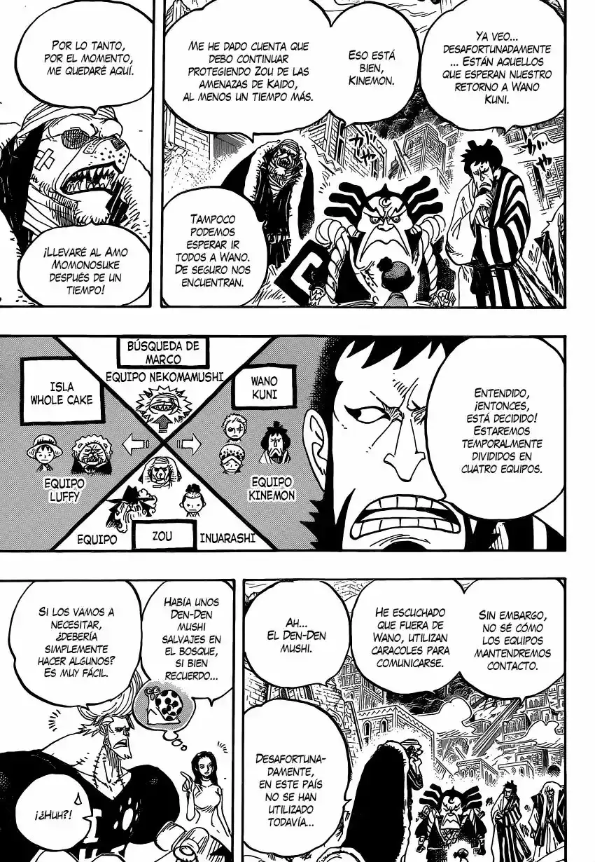 One Piece Capítulo 822 - Página 6 en español