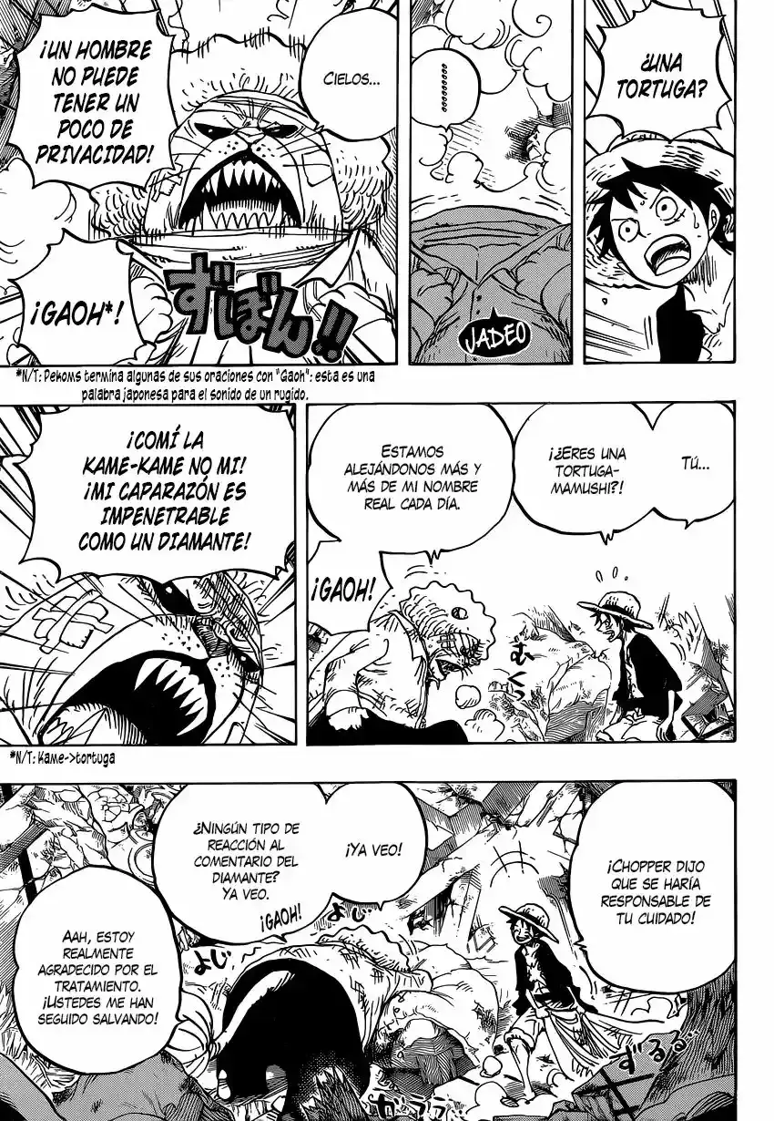 One Piece Capítulo 822 - Página 8 en español