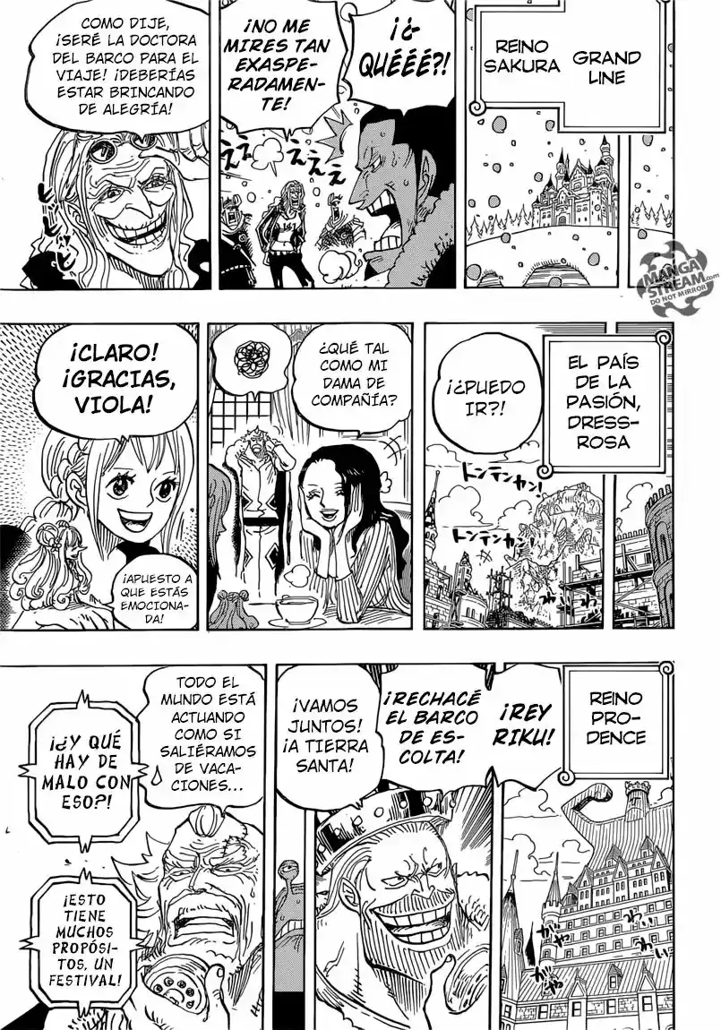 One Piece Capítulo 823 - Página 10 en español