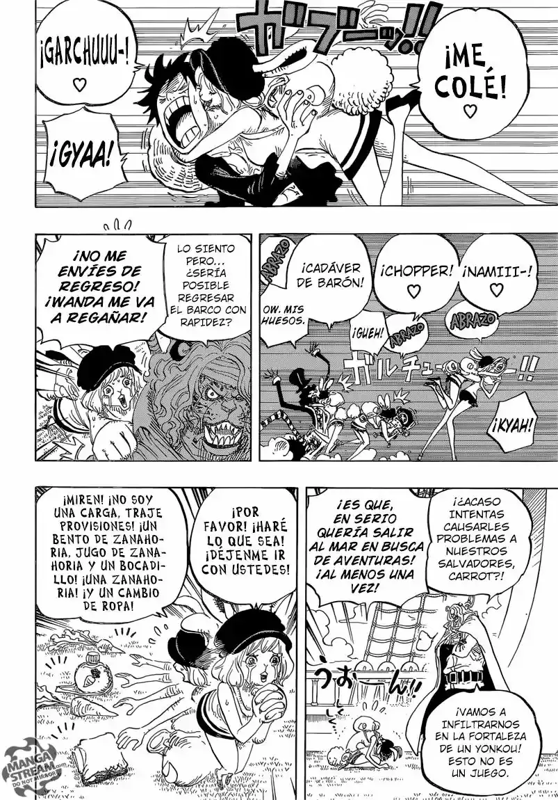 One Piece Capítulo 823 - Página 14 en español