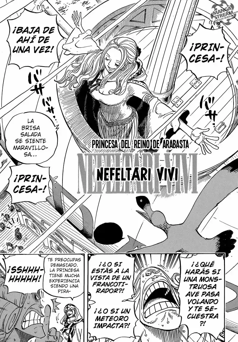 One Piece Capítulo 823 - Página 4 en español