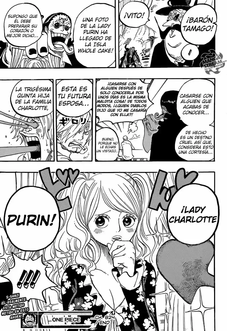 One Piece Capítulo 824 - Página 18 en español