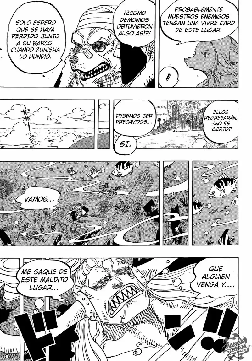 One Piece Capítulo 824 - Página 8 en español