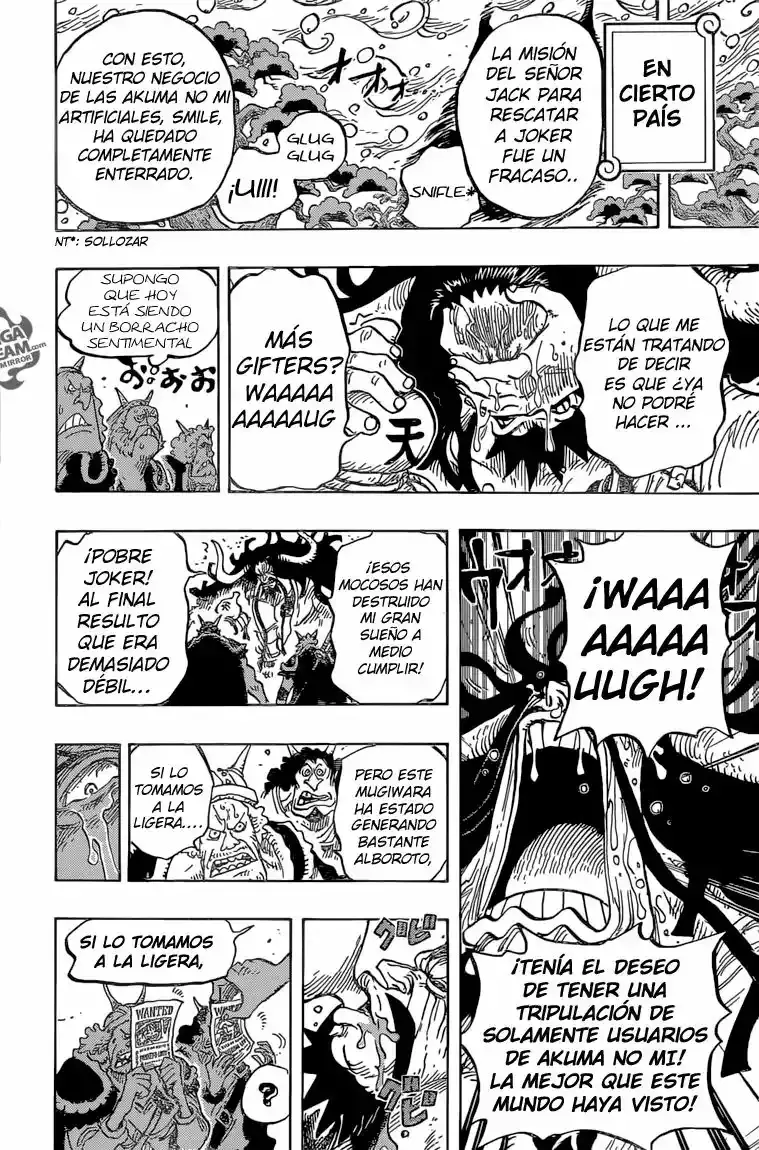 One Piece Capítulo 824 - Página 9 en español