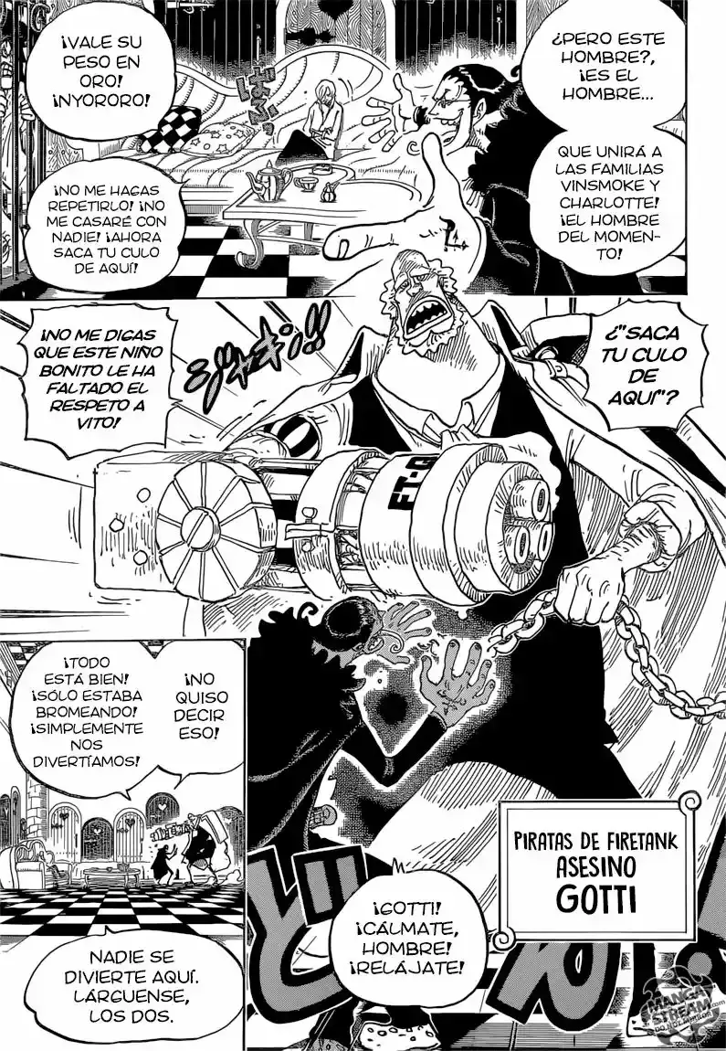 One Piece Capítulo 825 - Página 6 en español