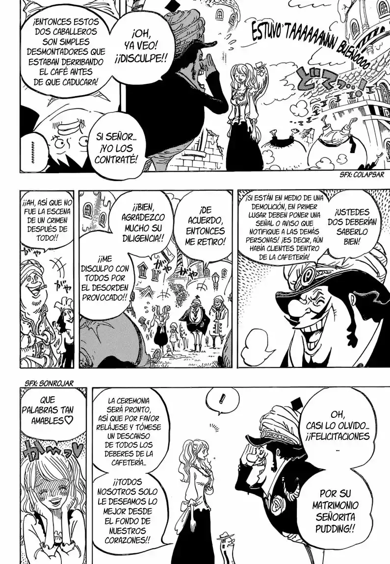 One Piece Capítulo 827 - Página 11 en español