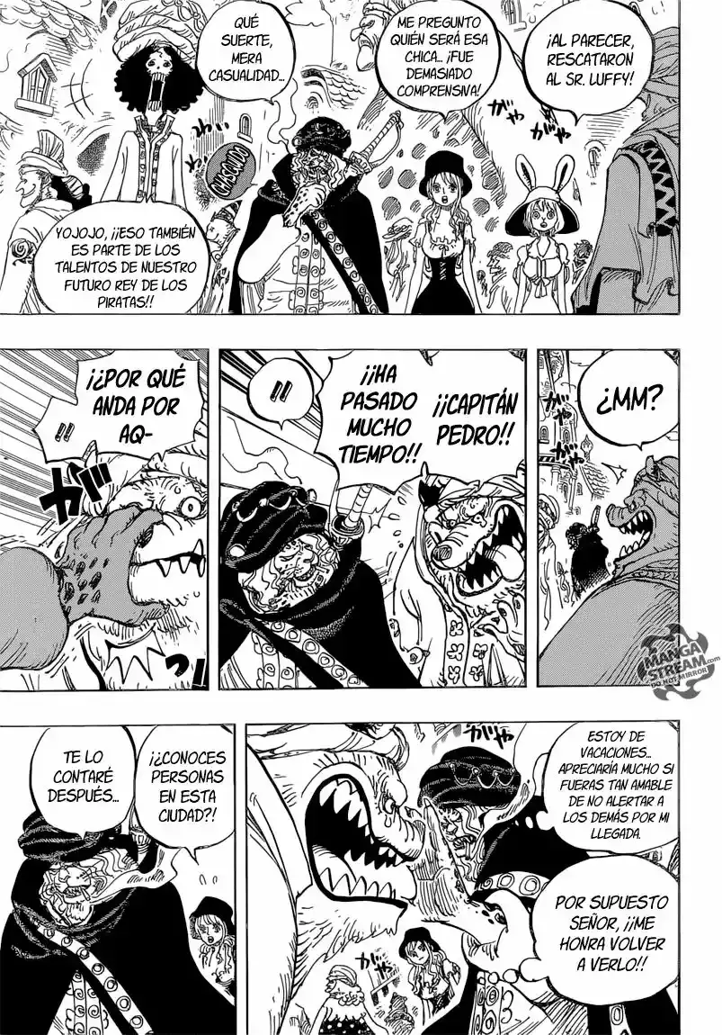 One Piece Capítulo 827 - Página 12 en español