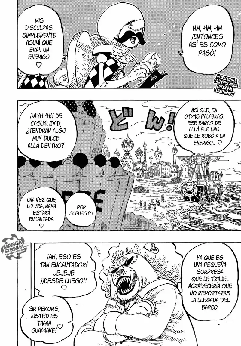One Piece Capítulo 827 - Página 3 en español