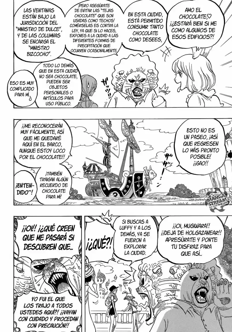 One Piece Capítulo 827 - Página 7 en español