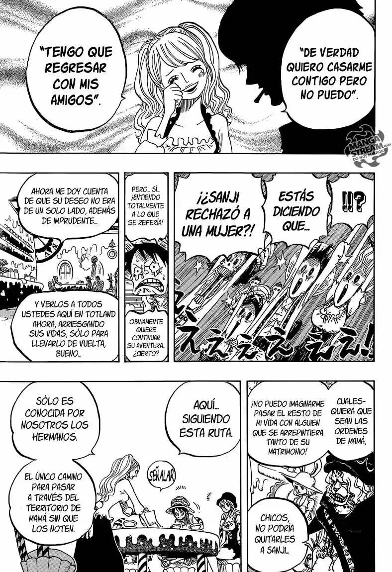 One Piece Capítulo 828 - Página 10 en español