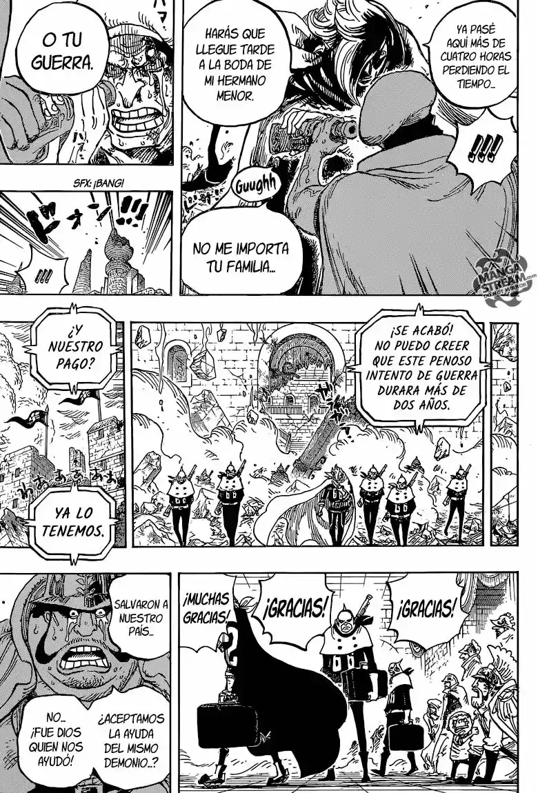 One Piece Capítulo 828 - Página 16 en español