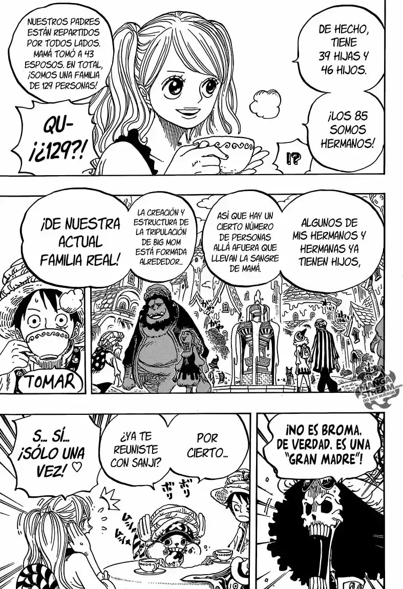 One Piece Capítulo 828 - Página 6 en español