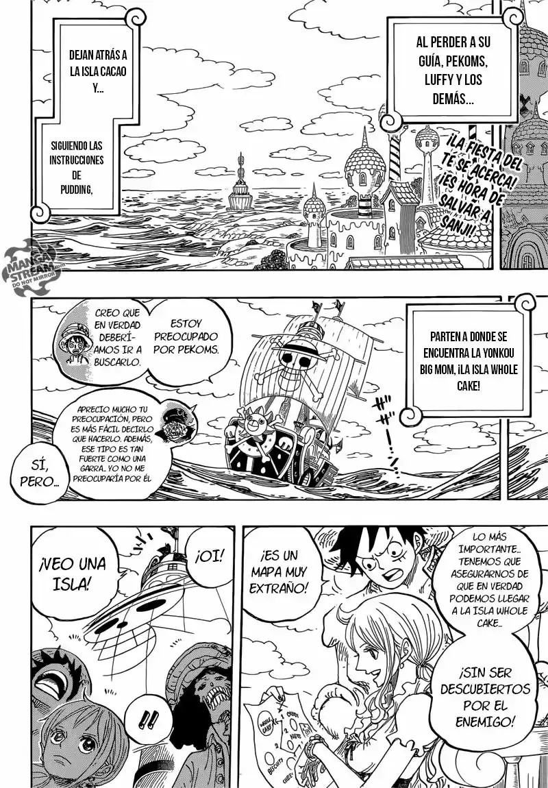 One Piece Capítulo 829 - Página 4 en español