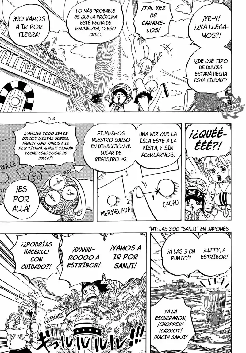 One Piece Capítulo 829 - Página 5 en español