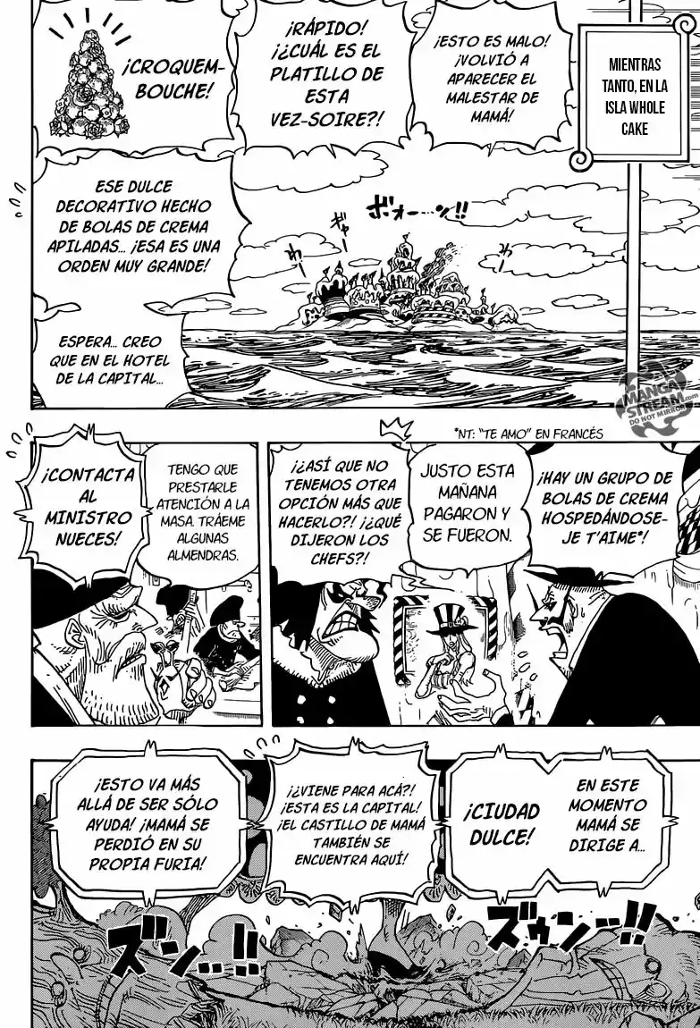 One Piece Capítulo 829 - Página 8 en español