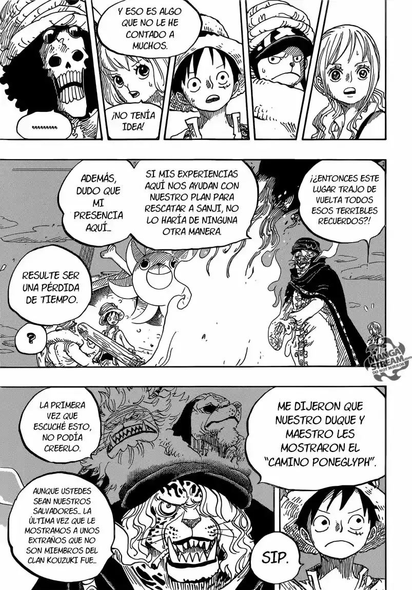 One Piece Capítulo 830 - Página 14 en español
