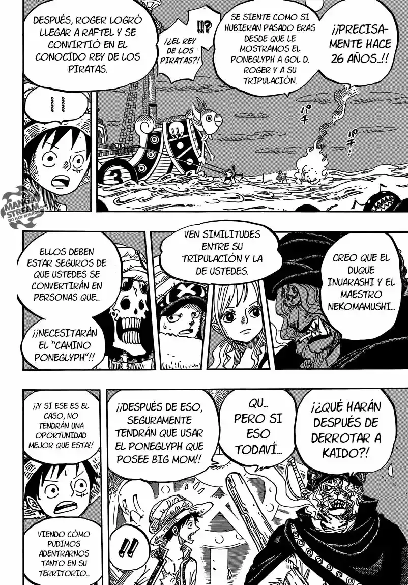 One Piece Capítulo 830 - Página 15 en español